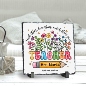 Teacher - Photo Frame Rock